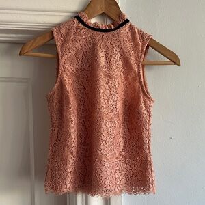 H&M Lace Tank Top - Coral